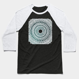 GRADIENT MANDALA Baseball T-Shirt